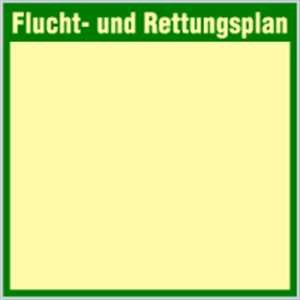 Flucht- und Rettungsplan blanko