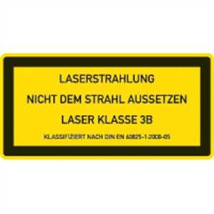 Klasse 3B - Lasereinrichtungen