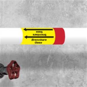 Kennzeichungsband Brennbare Gase