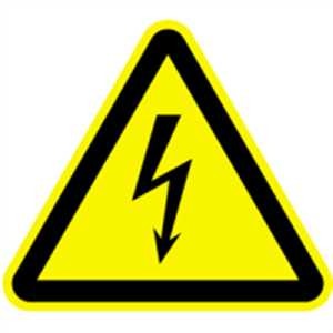 Vorsicht elektrische Spannung