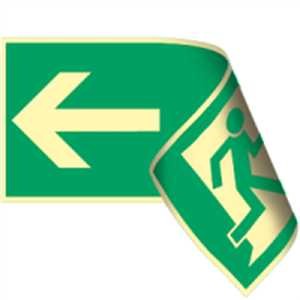 Rettungsweg links / rechts doppelseitig