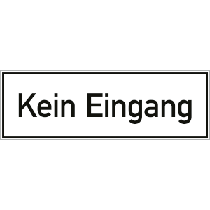 Kein Eingang