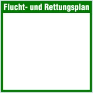 Flucht- und Rettungsplan blanko