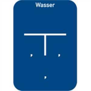 Wasserhinweisschild (B)