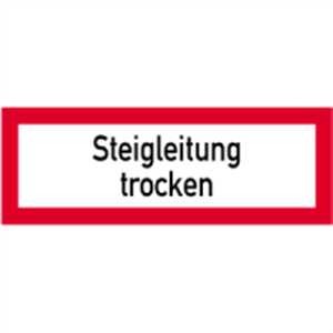 Steigleitung trocken