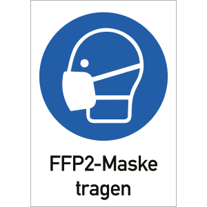 FFP-Maske tragen, Kombischild