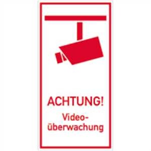 Achtung! Video-Überwachung