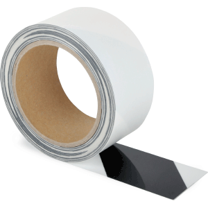 Schmutzresistentes Bodenmarkierungsband WT5229, schwarz-weiß