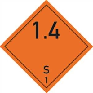 Explosive Stoffe u. Gegenstände mit Exlosivstoff