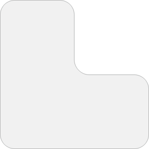 WT-5110 - Stellplatzmarker, L-Stück, SB 50 mm