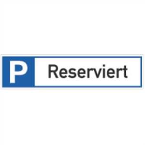 Parkplatzreservierer Reserviert