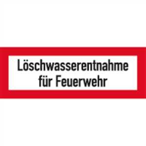 Löschwasserentnahme für Feuerwehr