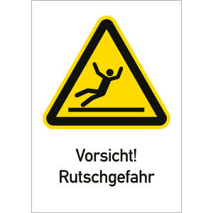 Vorsicht! Ruschgefahr