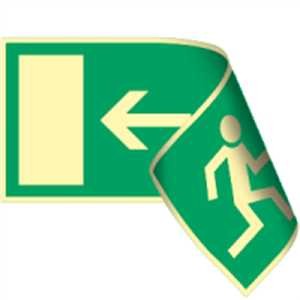 Rettungsweg links / rechts doppelseitig