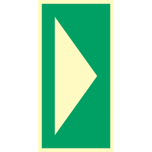 Richtungsangabe für Erste-Hilfe-Einrichtungen