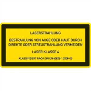 Laser Klasse 4 - Lasereinrichtungen