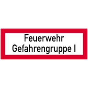 Feuerwehr Gefahrengruppe I