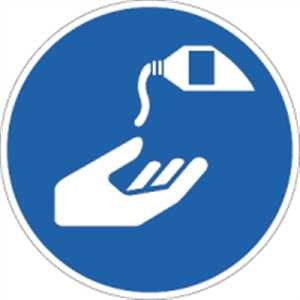 Hautschutzmittel benutzen