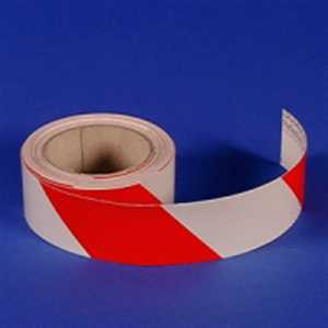 Warnmarkierung reflektierend, rot-weiss