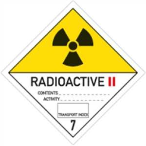 Radioaktive Stoffe - Kategorie II - gelb