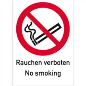Rauchen verboten, No smoking