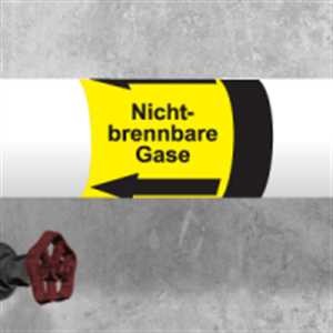 Kennzeichungsband Nichtbrennbare Gase