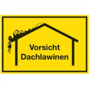 Vorsicht Dachlawinen