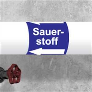 Kennzeichungsband Sauerstoff