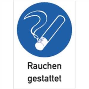 Rauchen gestattet