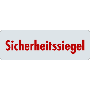 Sicherheitssiegel