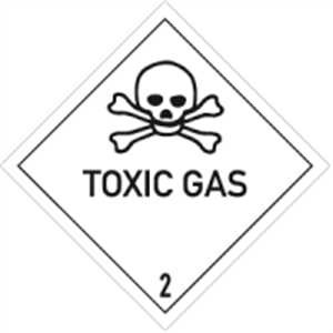 Giftige Gase mit Text - TOXIC GAS