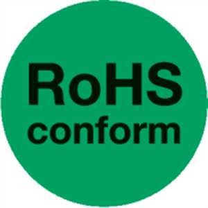 RoHS-Kennzeichen - RoHS conform