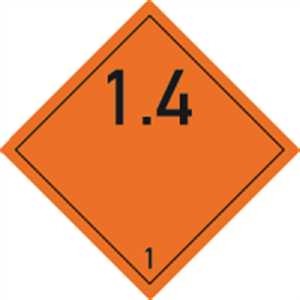 Explosive Stoffe u. Gegenstände mit Exlosivstoff