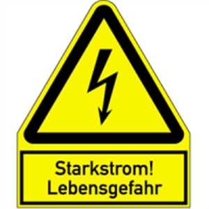 Starkstrom! Lebensgefahr