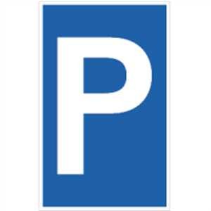 Parkplatzschild