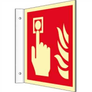 Fahnenschild - Brandmelder
