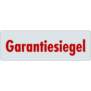 Garantiesiegel