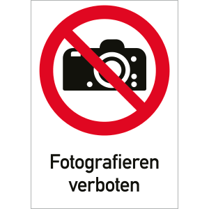 Fotografieren verboten