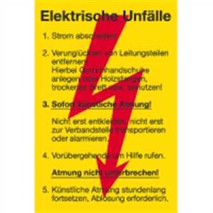 Elektrische Unfälle