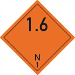 Explosive Stoffe u. Gegenstände mit Exlosivstoff