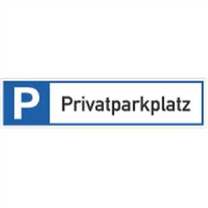Parkplatzreservierer Privatparkplatz