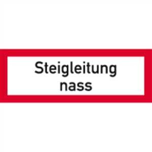 Steigleitung nass