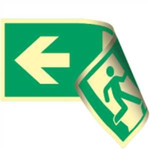 Rettungsweg links / rechts doppelseitig