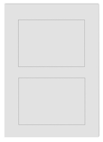 Tansparentpapier satiniert A4, perforiert (2xA6)