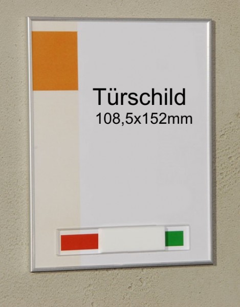 Türschild Frei / Belegt