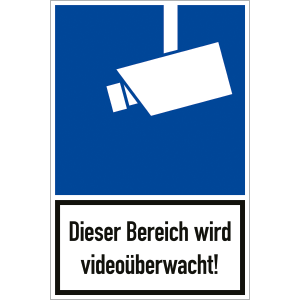 Dieser Bereich wird videoüberwacht