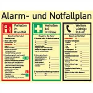 Alarm- und Notfallplan